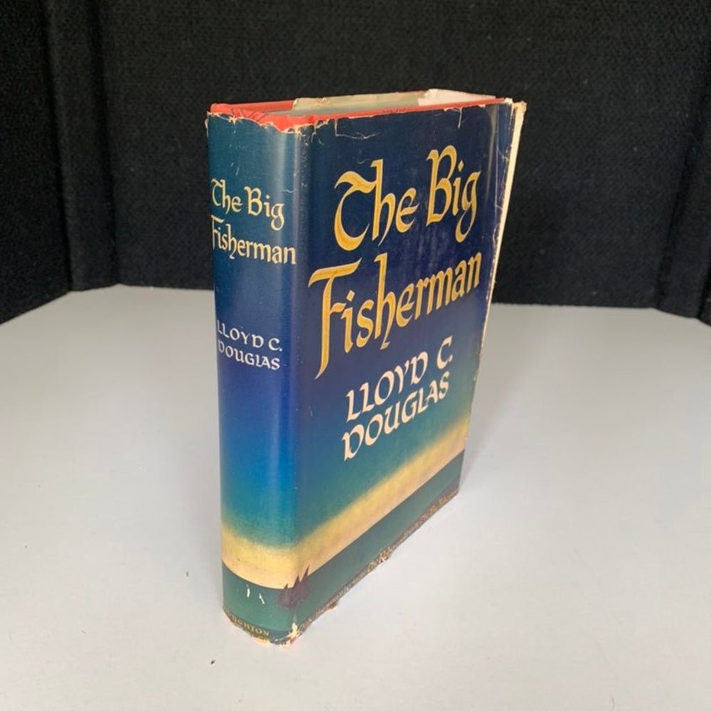 The Big Fisherman by Lloyd C. Douglas HB/DJ 1948 1st Edition 6th Printing. Shipp